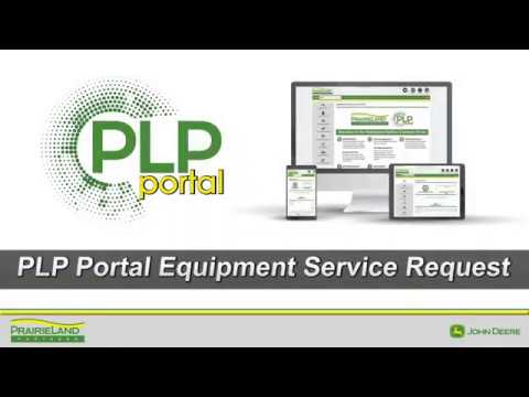 PLP Portal Equipment Service Request