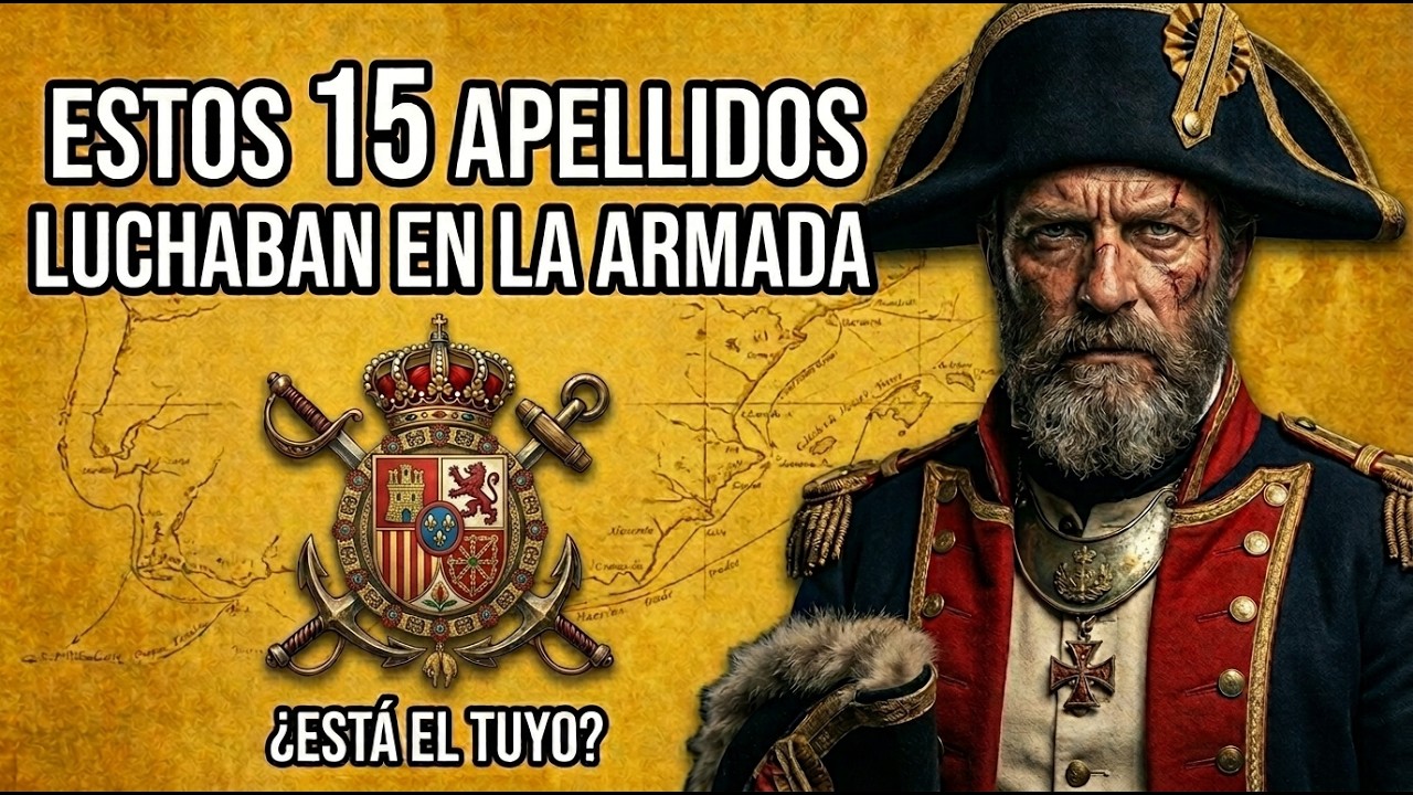 Estos 15 apellidos lucharon en la Armada Española ¿El tuyo pertenece a una sangre de valientes?