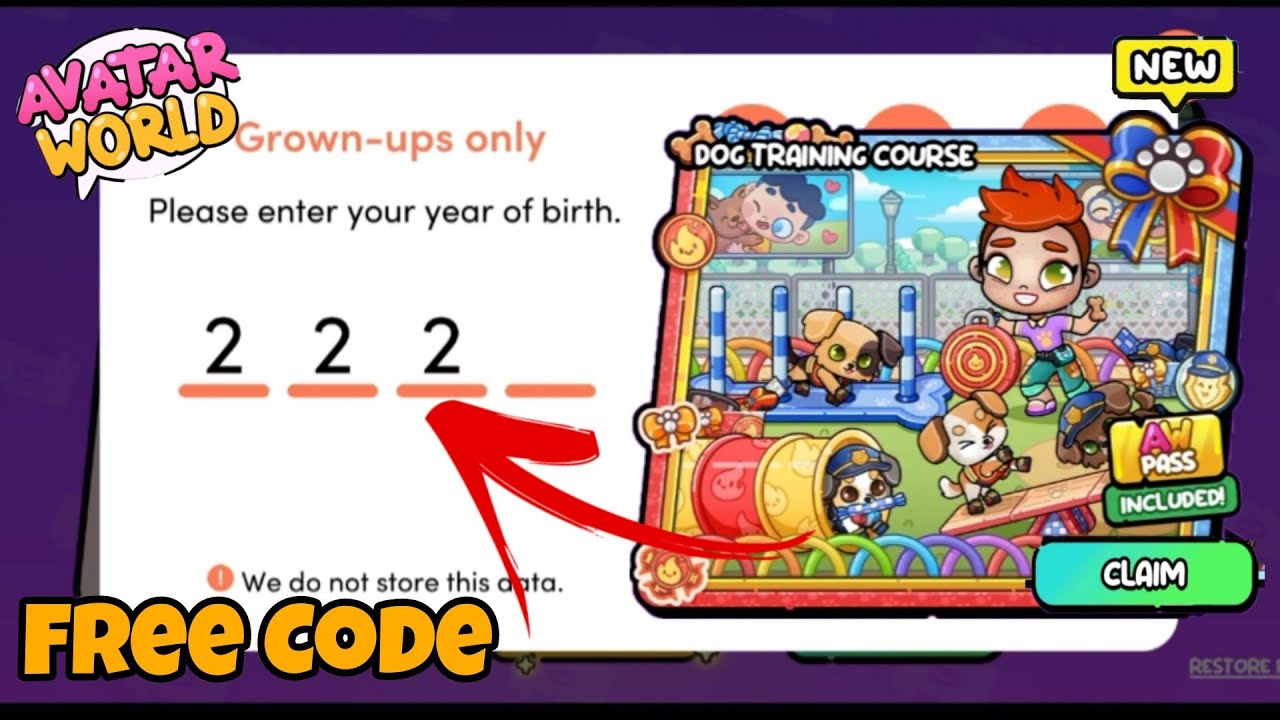 Avatar World Dog Training Course Code | Free Promo Code New Update!