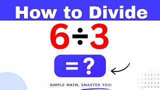 6÷3 Divide 6 by 3 - Long division Method