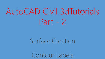 Civil 3d Surface Creating: Mastering Terrain Modeling