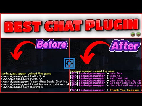 Best Chat Plugin in Aternos Server | Full Tutorials Hindi | LPC Plugin Setup