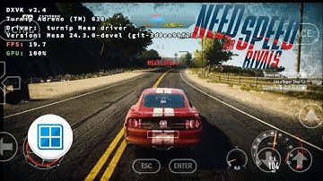 Winlator glibc v7.1.3 | Need For Speed Rivals | Poco x3 NFC | sd 732g | (Windows on Android)