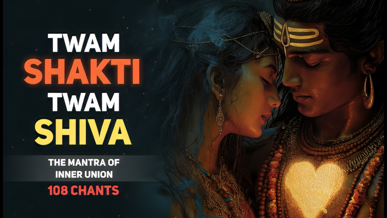 ТВАМ ШАКТИ ТВАМ ШИВА | Мантра внутреннего единства | 108 повторений