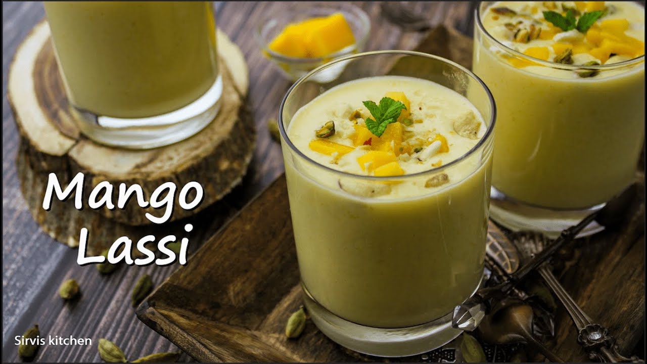Mango lassi | Easy mango lassi recipe | Indische mango lassi | Simple ...