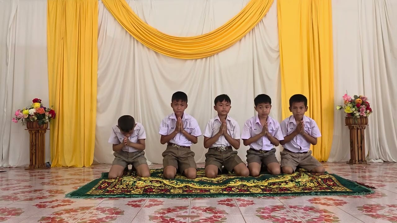 โรงเรียนบ้านเพชรละคร เข้าร่วมการประกวดสวดมนต์หมู่สรรเสริญพระรัตนตรัย ทำนองสรภัญญะ ประจำปี 2569