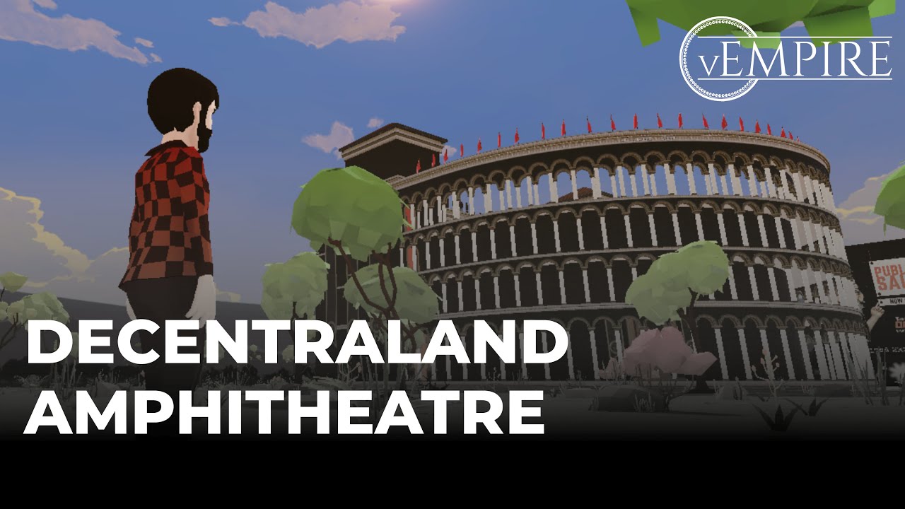 Decentraland Roman Amphitheatre - vEmpire DDAO