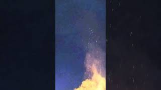unidentified flying objects in the lafayette, indiana night sky all in a row going southeast