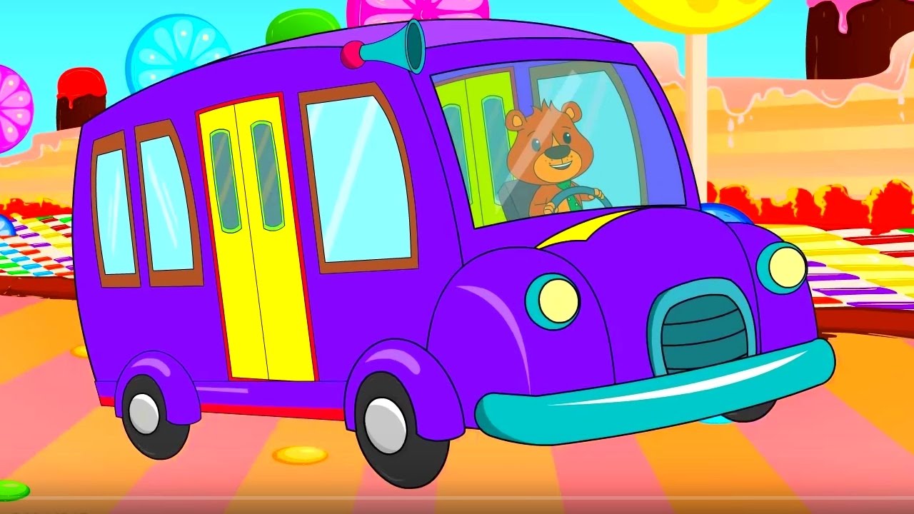 Wheels On The Bus Collection of Popular Nursery Rhymes for Children Kids Songs YouTube