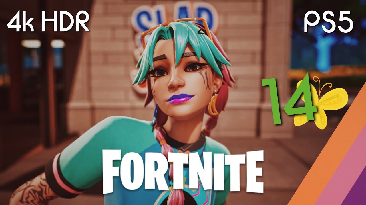 FORTNITE Battle Royale NEW SELENE (Battle Pass) Skin Showcase PS5