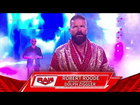 Robert Roode GLORIOUS FULL ENTRANCE with robe on NXT