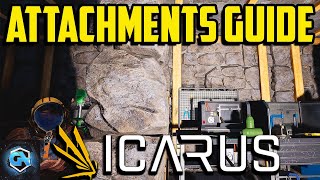 Icarus Beginner Attachment Guide! Best Attachments in Icarus and How to Craft Them!
