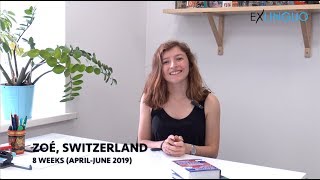 Zoé sharing (in French) her experience learning Russian at Exlinguo St Petersburg (April-June 2019)