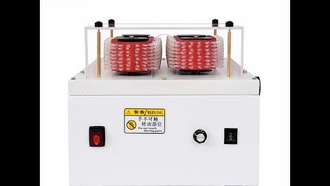 Automatic Cable Shield Braid Brushing Machine