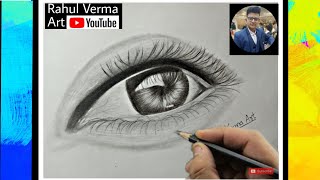 Realstic EYE | how to make realstic eye | Rahul Verma art