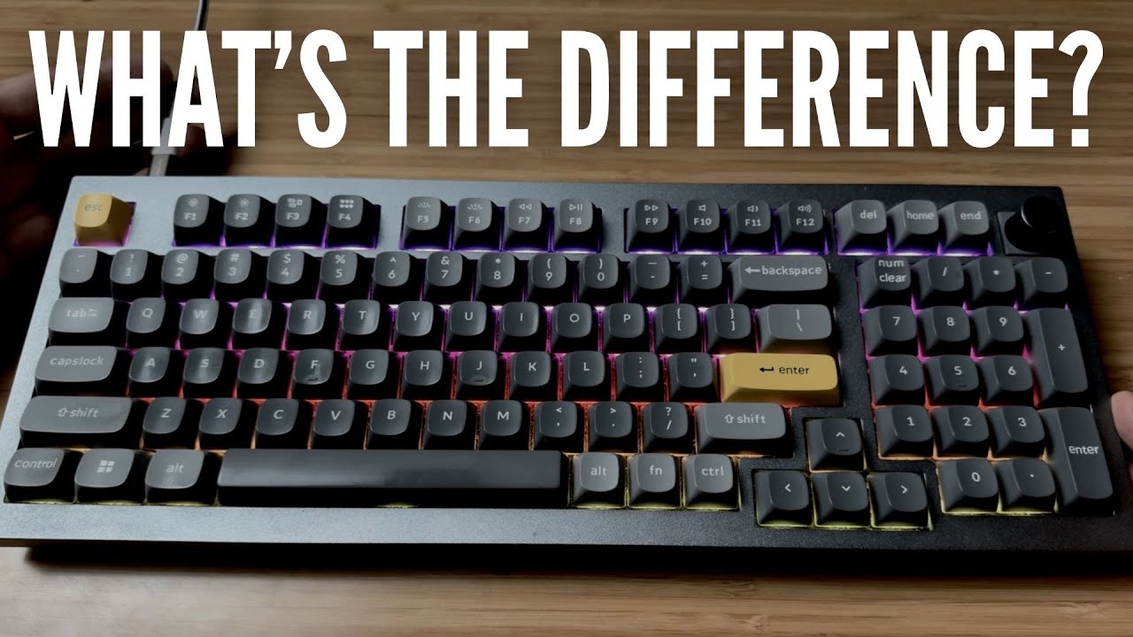 Различия моделей Keychron серии Q
