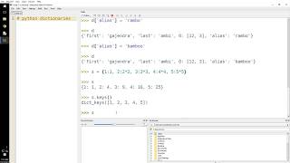 python Data Types - Dictionary [3.6]
