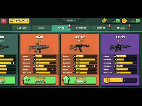 Mini Militia |All Guns unlocked at Level 13 1st Sergeant 1st Class|LR ...