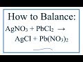 Balancing Chemical Equations and Ions