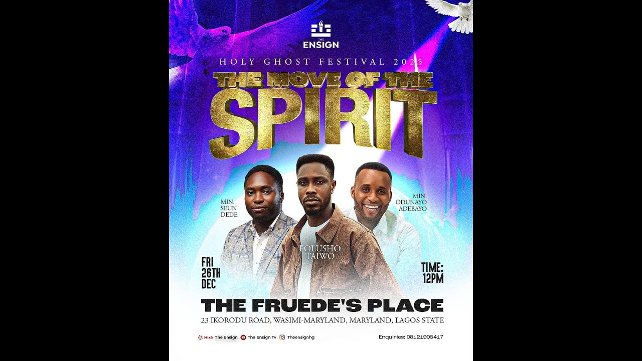 The HolyGhost Festival 2026 - The Move Of the Spirit