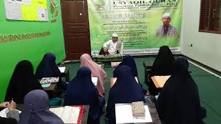 Kajian fiqih Fathul qorib yang membatalkan wudhu bersama ustadz imam