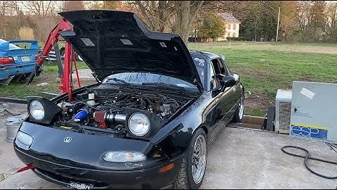 Turbo Miata Part 1. Megasquirt Tuning for BOOST