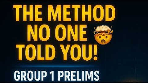 గ్రూప్ 1 ప్రిలిమ్స్ (బిగినర్స్) కోసం పాఠం ఎలా చదవాలి | TGPSC & APPSC గ్రూప్ 1 2026 కోసం స్మార్ట్ స్ట్రాటజీ