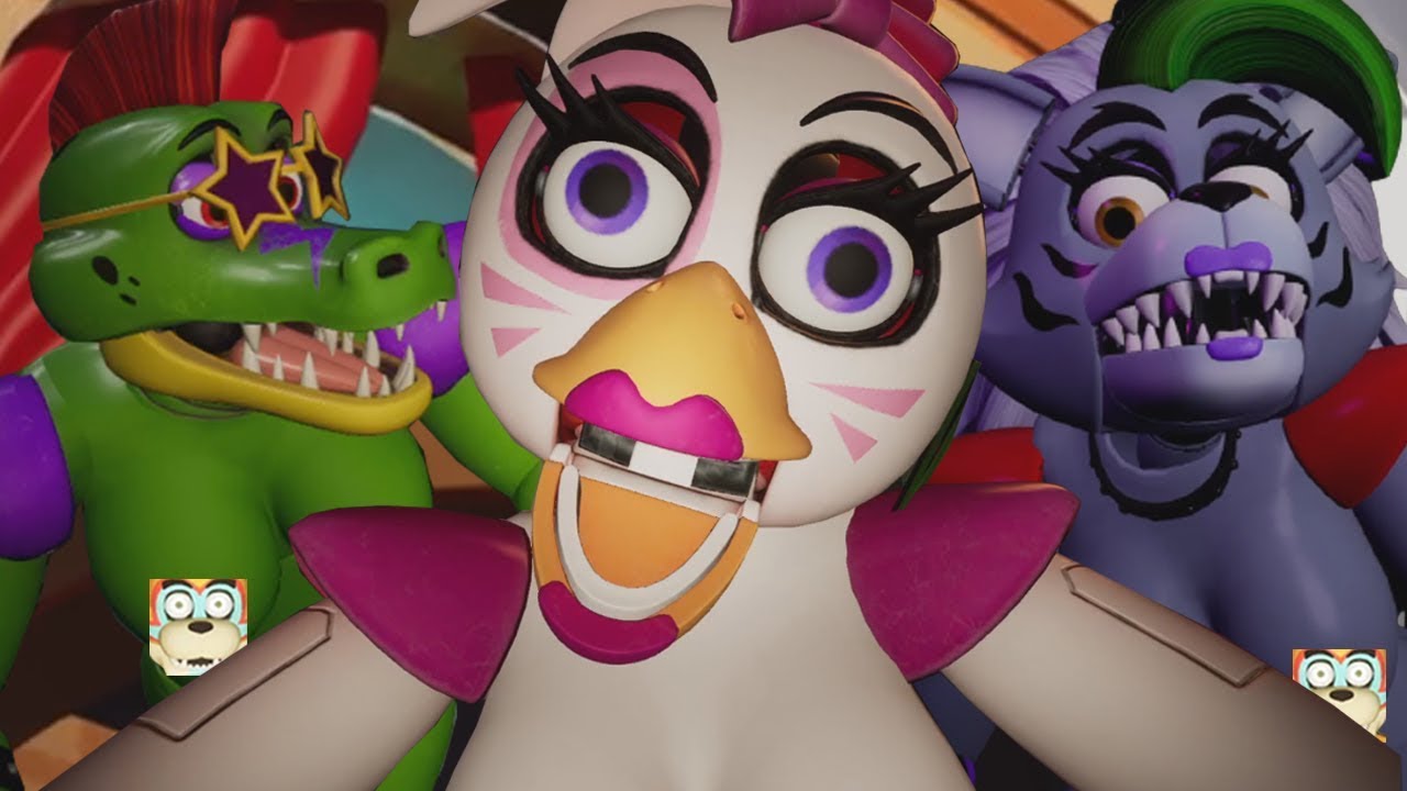 FNAF Security Breach Breaking ankles LOL