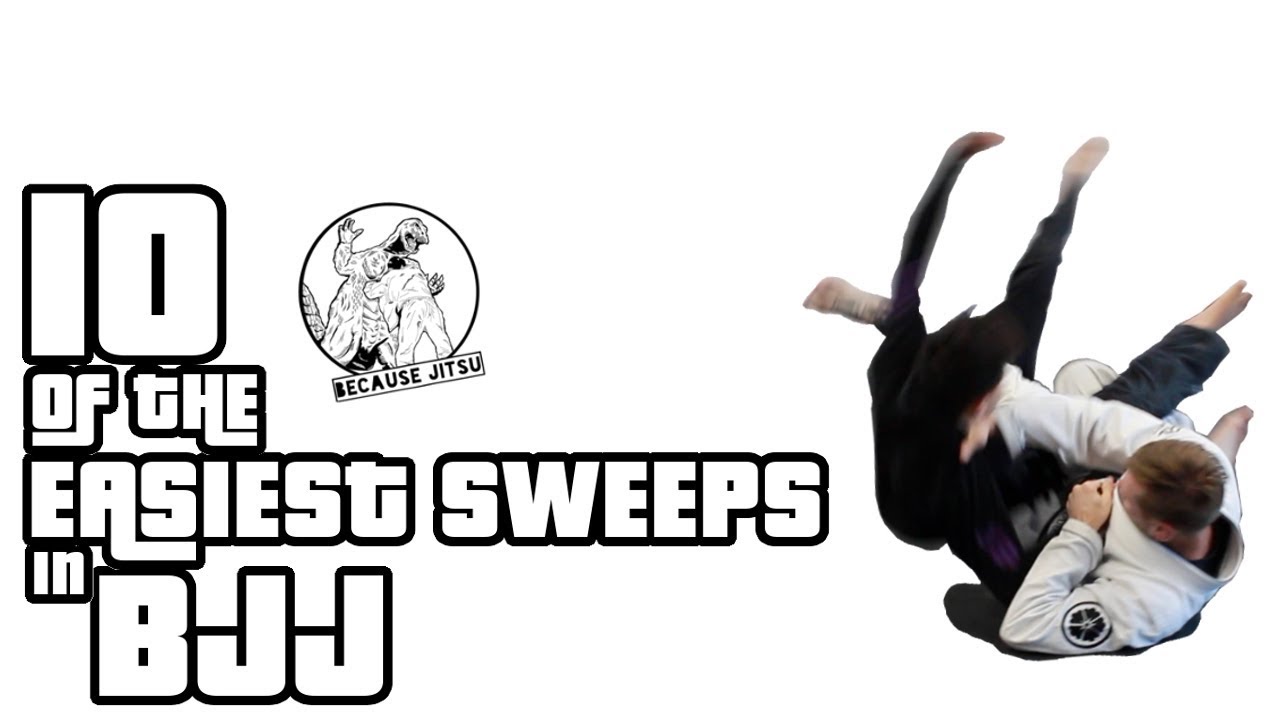 10 Of The Easiest Sweeps In BJJ - Drew Weatherhead Brazilian Jiu Jitsu ...
