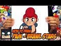 How To Draw Brawl Stars | Pam