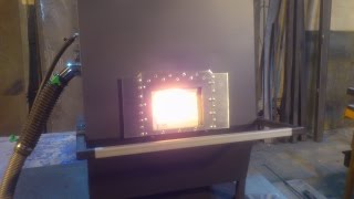 Экономичный и тихий газовый горн ВАРЪ (газовая печь) Gas forge Russia