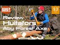 Hultafors by forest axe review  after 2 years  with factory visit  big tree chopping