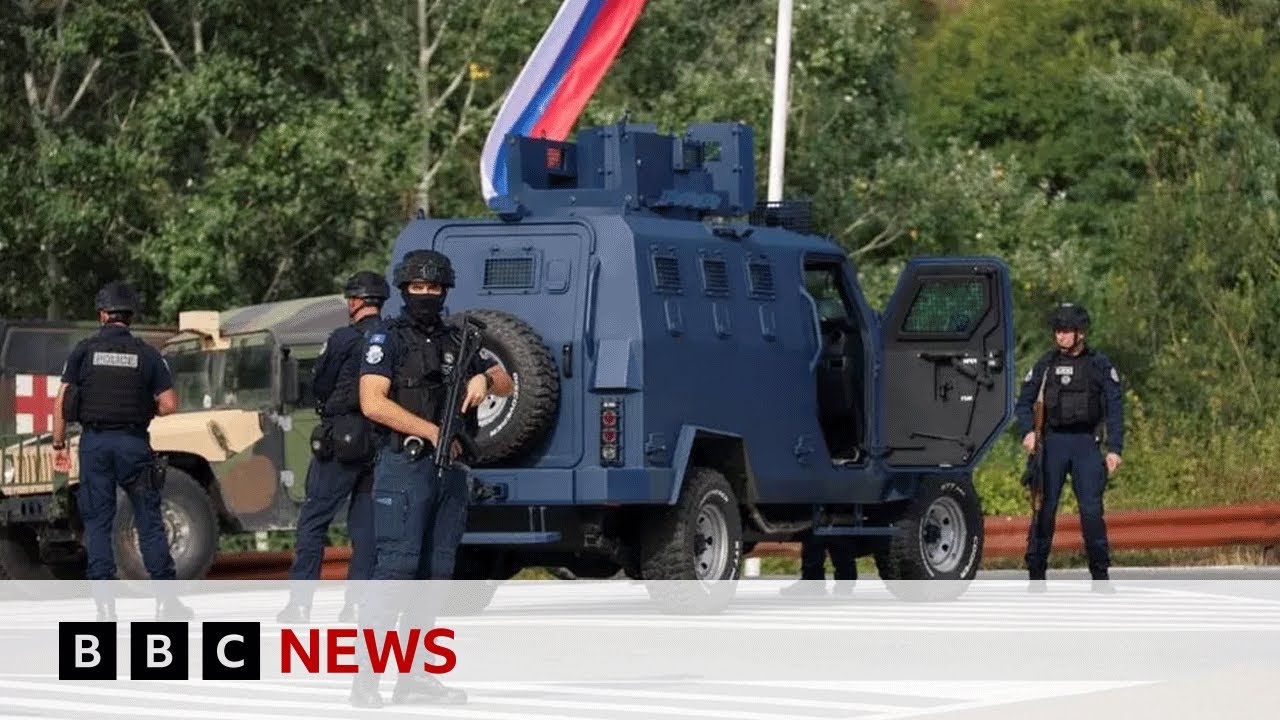 Kosovo and Serbia row over monastery gun battle – BBC News