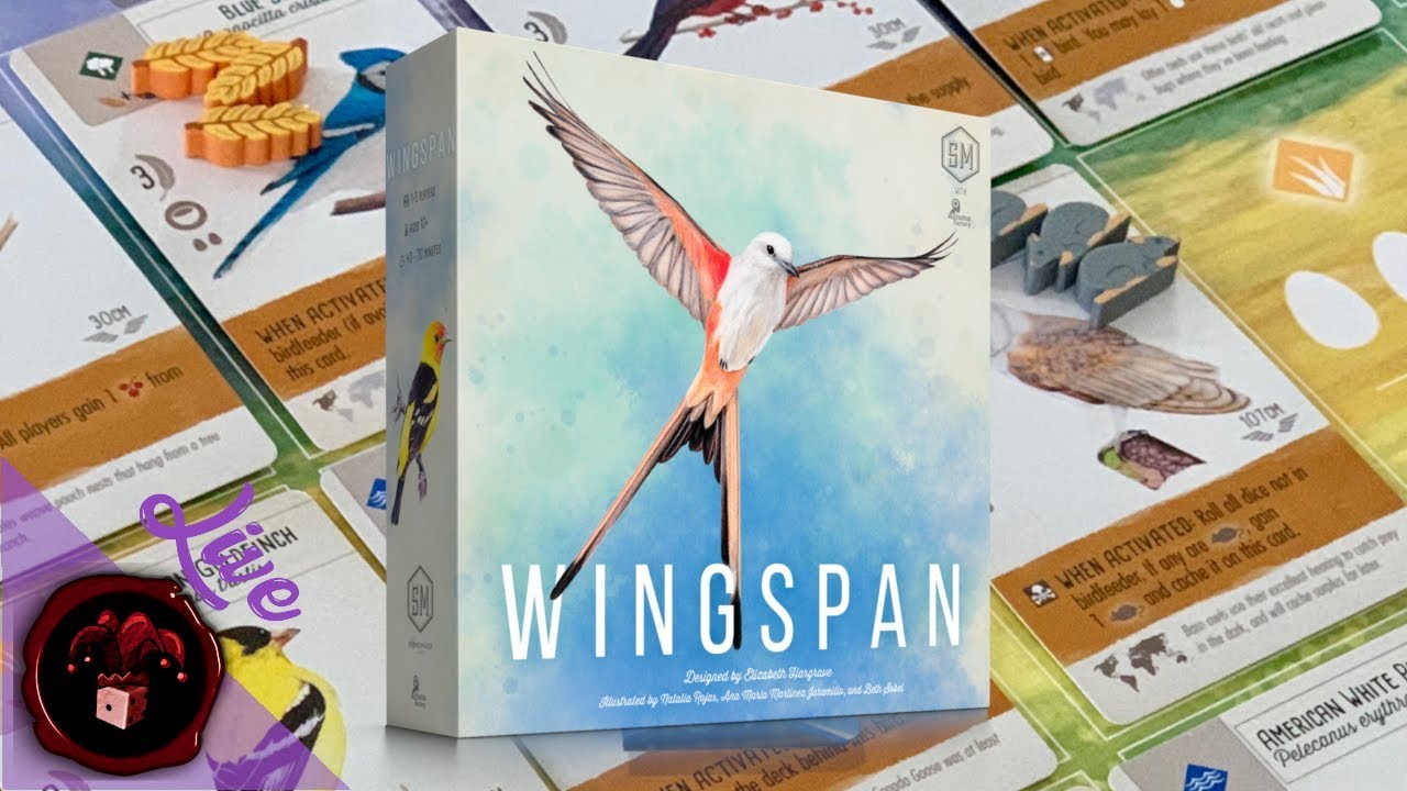 Rediff LIVE Wingspan présentation et début de règle - YouTube
