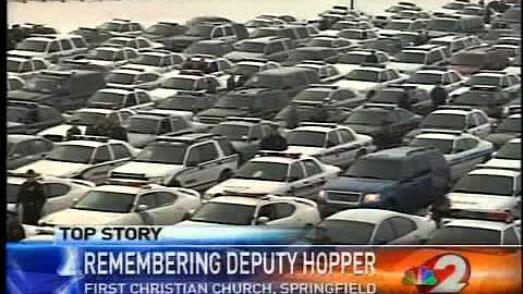 Deputy Hopper Funeral - Noon News Coverage