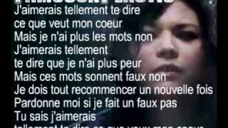 Video thumbnail of "Jena Lee - J'aimerais Tellement [Lyrics]"