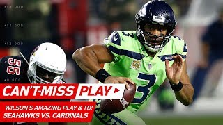 Wilson's Unbelievable Scramble \& Pass Sets Up TD Toss to Graham! 🦄 | Can't-Miss Play | NFL Wk 10