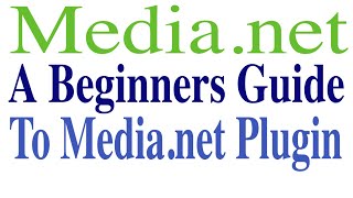 Media net Plugin Beginners Guide Wealth
