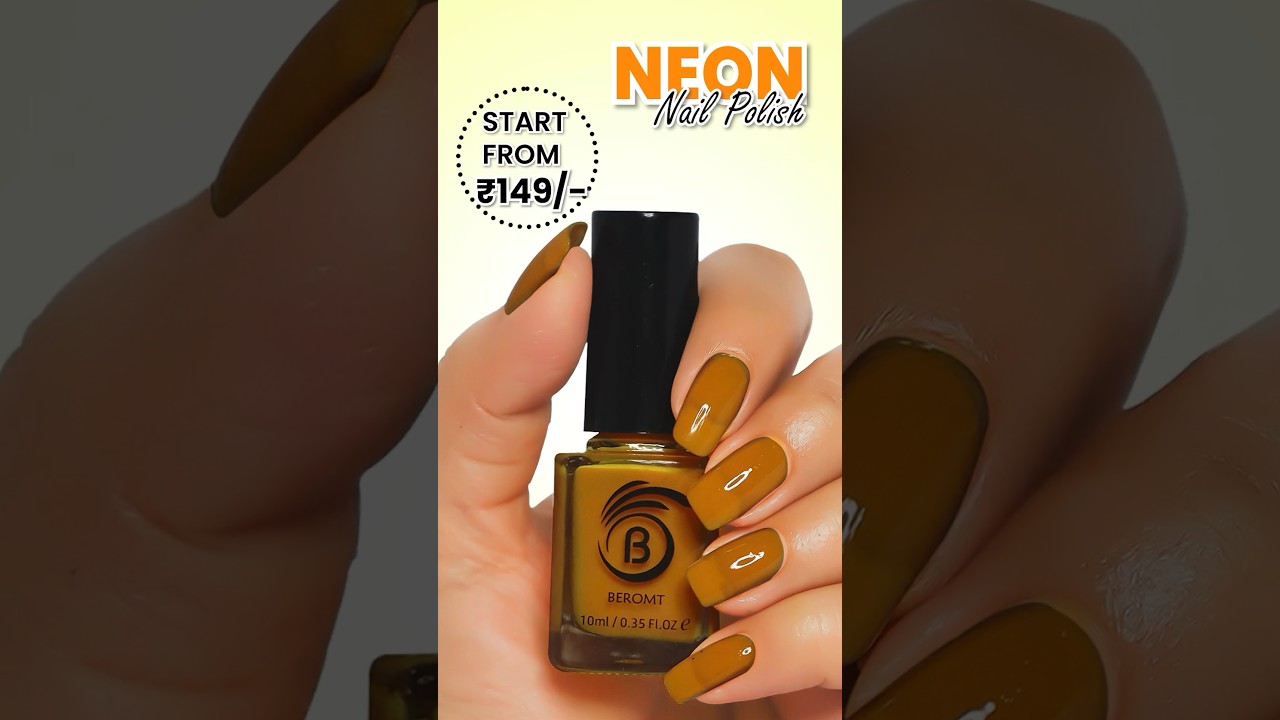 Illuminate Your Look with Beromt's Vibrant Neon Nail Polish Collection! 