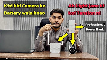 Best 12V Mini UPS Power Bank | 5+ Hours Backup for Routers & Cameras | Smart Solutions 