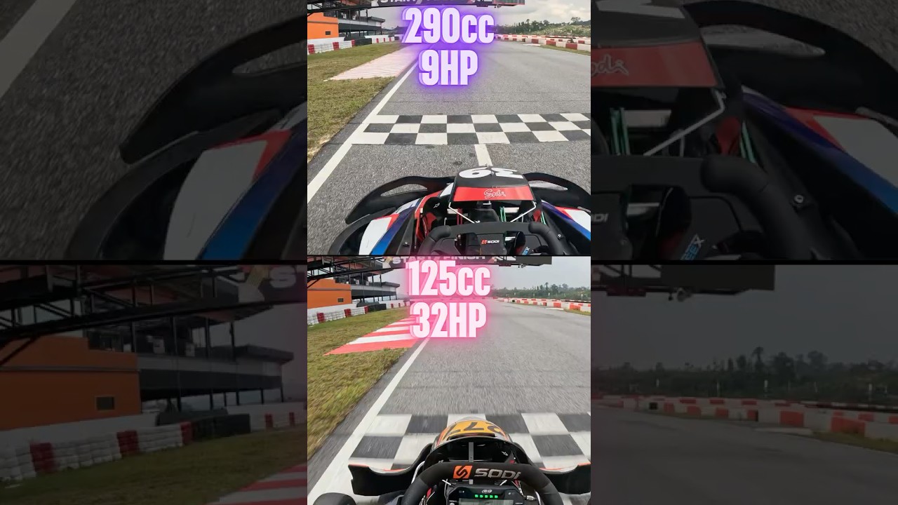 SODI 290cc 9HP VS SODI 125cc 32HP