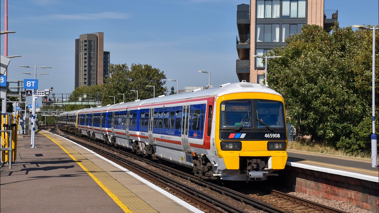 Southeastern Networker Class 465908 Ride from St Johns to London Bridge
