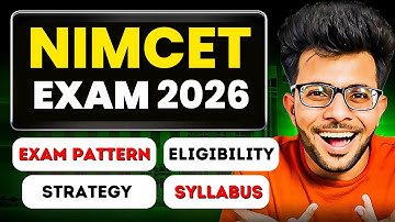 NIMCET Exam 2026 - Eligibility Criteria | Exam Pattern | Syllabus | How to Do MCA from Top NIT