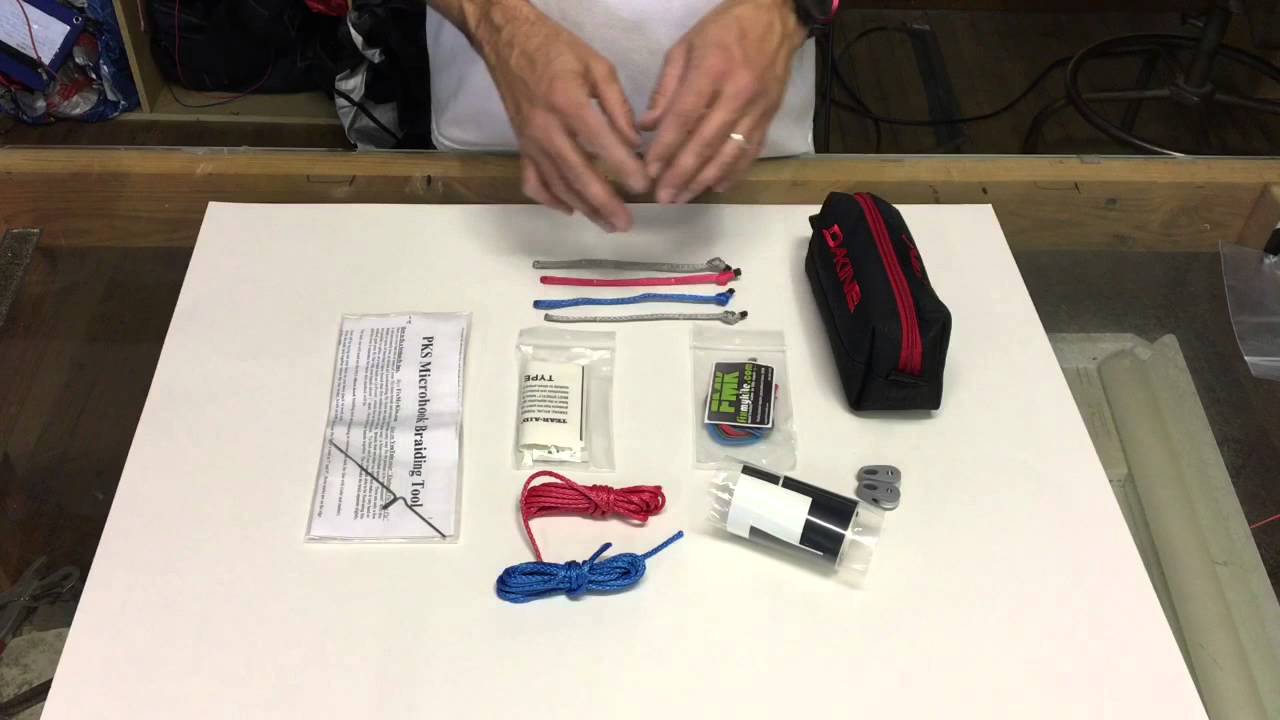 FMK ER fix/repair kit for kiteboarding YouTube