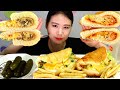 폴더버거 비프 핫치킨 양념감자 먹방 MUKBANG