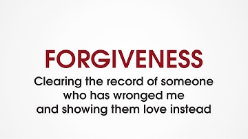 (J7) Forgiveness - Character Trades. Teach kids to forgive, resolve conflict with other children.