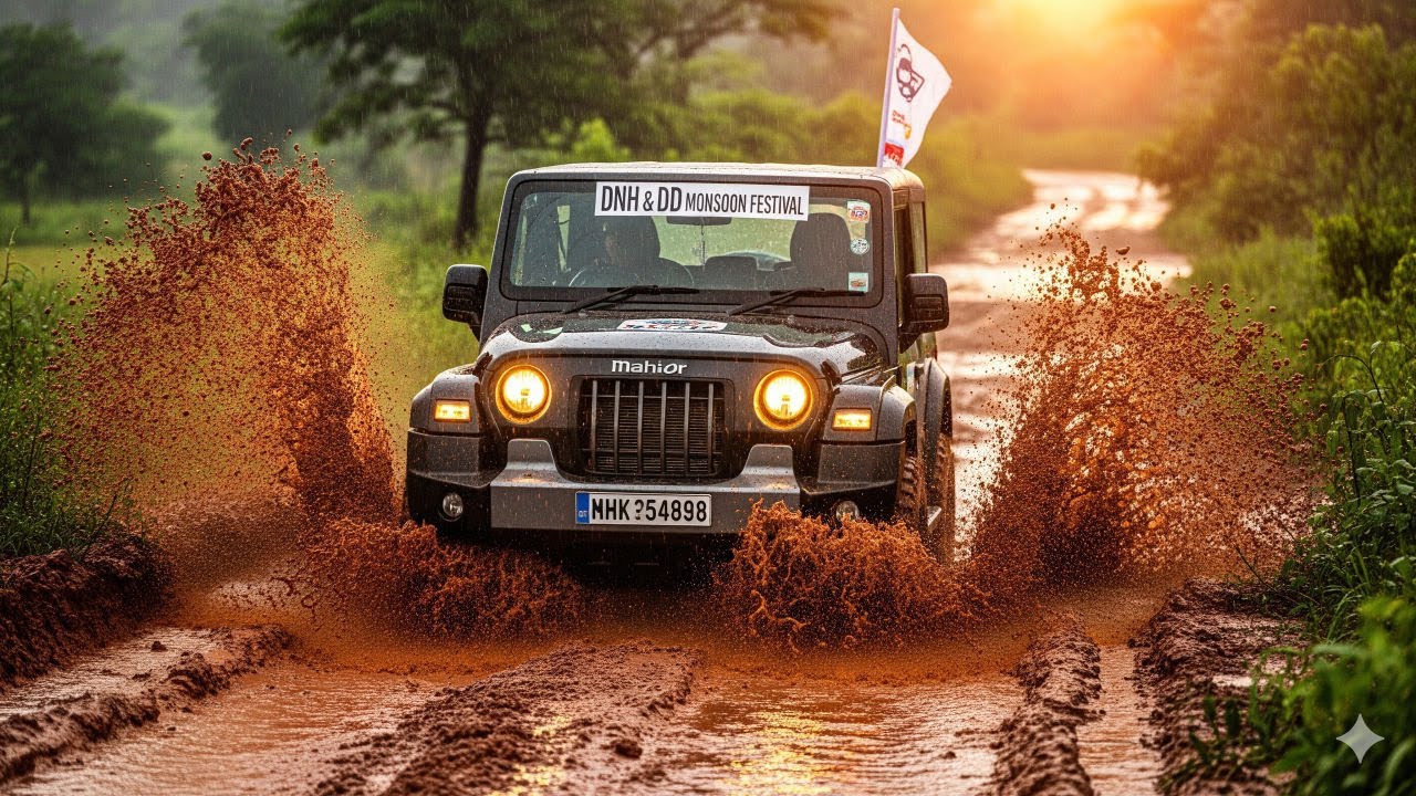 Extreme Off-Road Thrills  II DNH & DD Monsoon Festival-2024 II  LUHARI   II