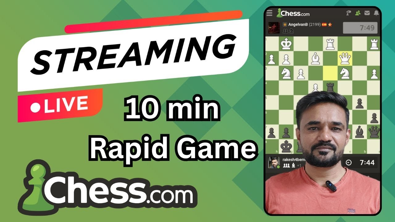 10 min Rapid Game | livechess | chess.com