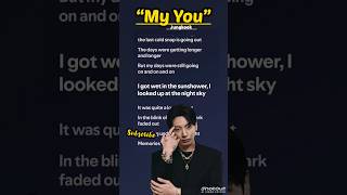 “My You”- Jungkook (Lyrics) #trending#bts#jungkook #myyou#lyrics#viral