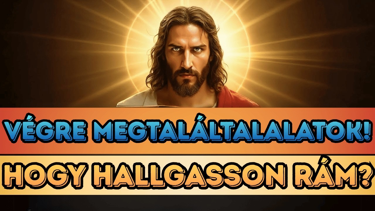 Isten azt mondja: Végre megtaláltalak | Isten üzenete neked mára | Isten Igéje ma